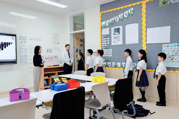 开学第一天,南通惠立学校
